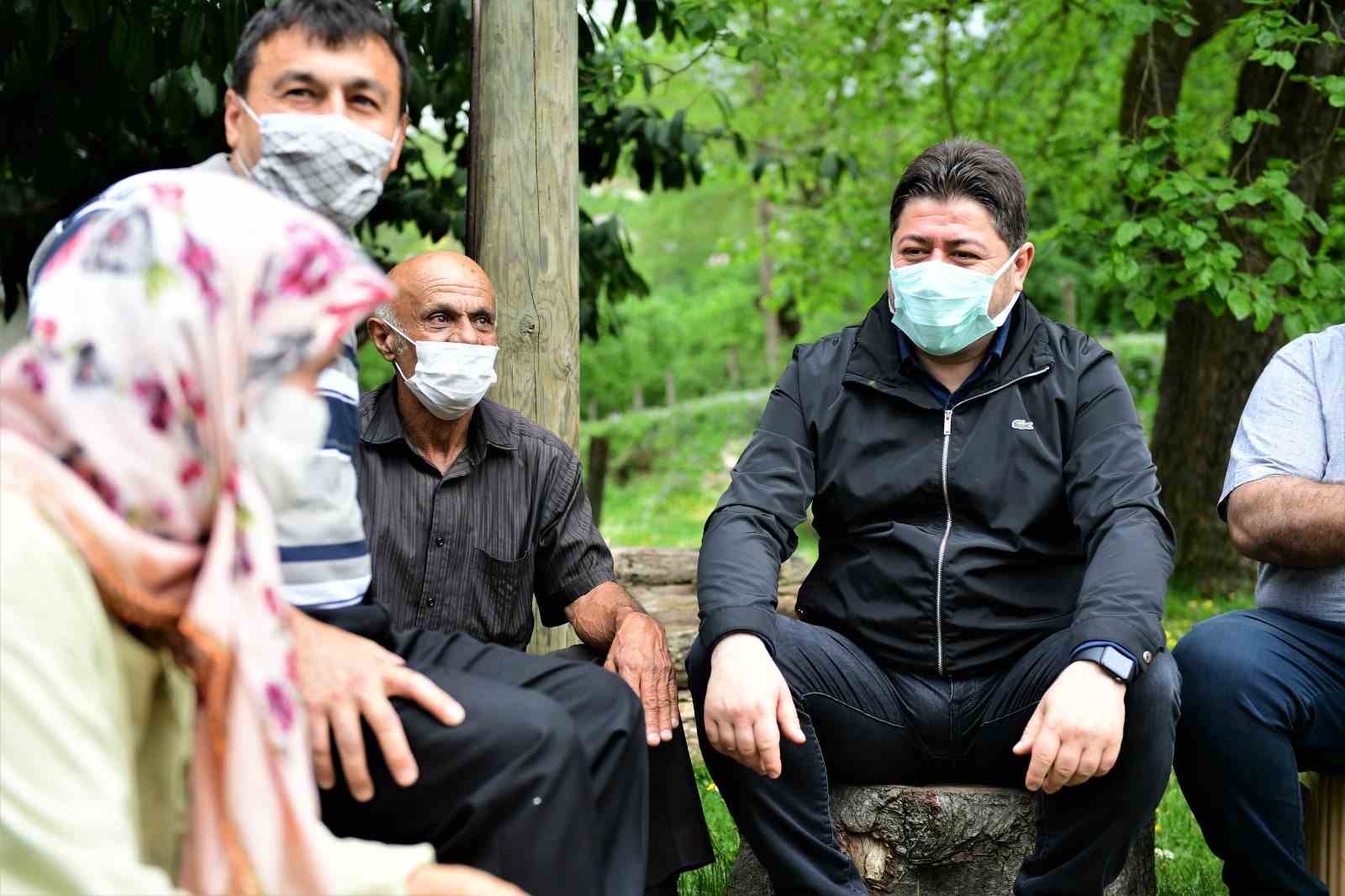 BAŞKAN TÖREN VATANDAŞLARLA BULUŞTU